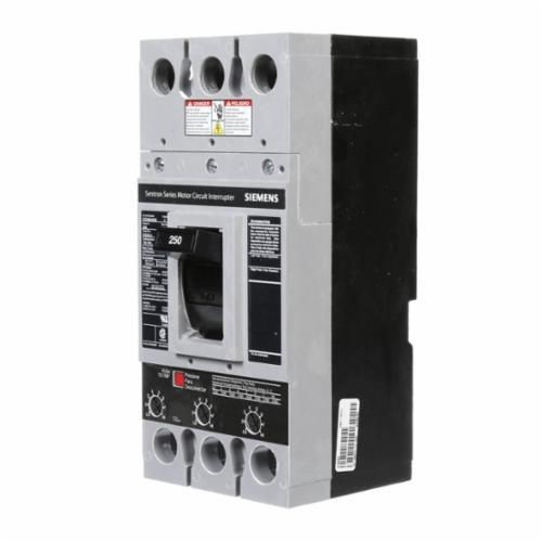 FXD63A250Siemens Sentron™ FXD63A250 Type FXD6 Low Voltage Molded Case Circuit Breaker, 600 VAC, 250 A, 22 kA Interrupt, 3 Poles, Thermal/Magnetic Trip