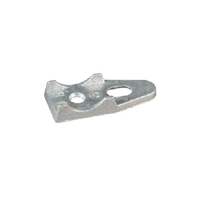 147GO-Z/Gedney 147G Clamp Back, 2-1/2 in, For Use With IMC/EMT/Rigid Metal Conduit, Malleable Iron, Hot Dip Galvanized