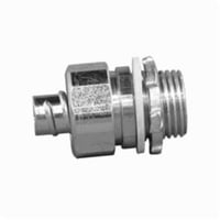 4QS-200Appleton® 4QS-125 Liquid Tight Non-Insulated Oiltight Raintight Conduit Connector, 1-1/4 in Trade, Straight, Malleable Iron, Zinc Electroplated