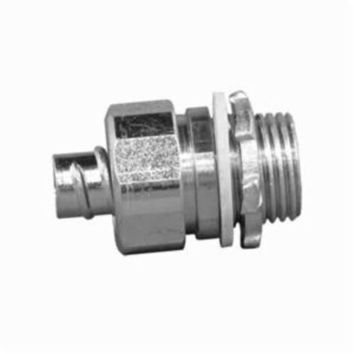 4QS-200Appleton® 4QS-125 Liquid Tight Non-Insulated Oiltight Raintight Conduit Connector, 1-1/4 in Trade, Straight, Malleable Iron, Zinc Electroplated