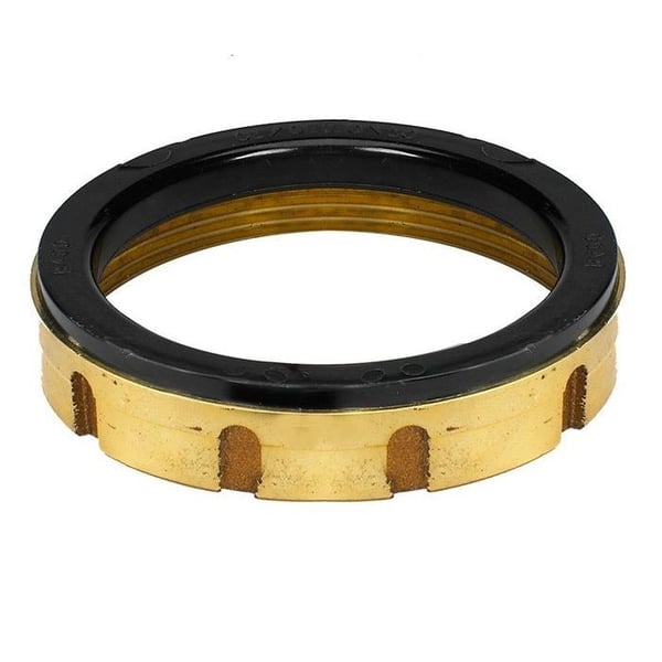 O-Z/Gedney B-350 Type B Conduit Bushing, 3-1/2 in Trade, Malleable Iron, Zinc Plated