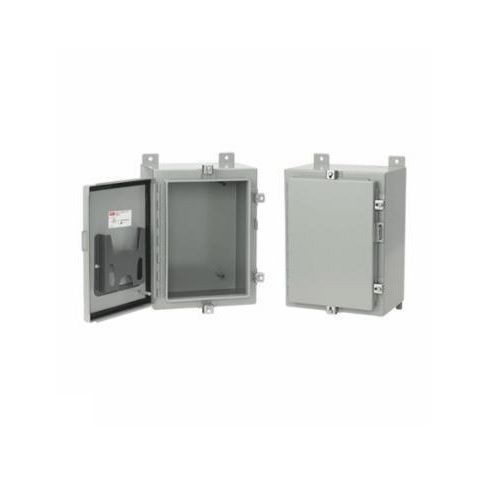nVent HOFFMAN A24H20CLP A4 1-Door Enclosure, 24 in L x 20 in W x 10 in D, NEMA 4/IP66, Steel
