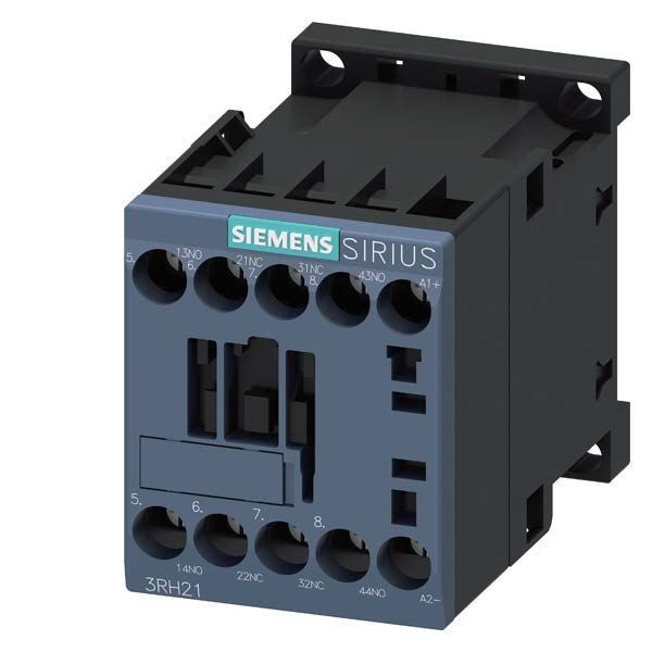 3RH21221BB40SIRIUS 3RH21221BB40 Contactor Relay, 2NO-2NC Contact, 24 VDC V Coil