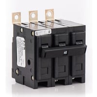 BAB3040HEATON QuickLag® BAB3040H Type BAB Miniature Circuit Breaker, 240 VAC, 40 A, 10 kA Interrupt, 3 Poles, Non-Interchangeable/Thermal Magnetic Trip
