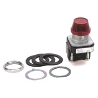 800T-P16RAllen-Bradley, 800T-P16R, 30.5mm Type 4/13 Pilot Light, Xfmr, No Test Option, Incand., Red, 120V AC 50/60 Hz