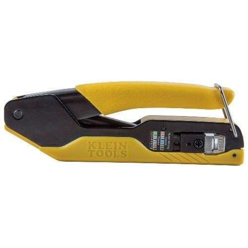 Klein® VDV226-005 Compact Modular Crimper with Pass-Thru™ Technology, Cat 5e, Cat 6