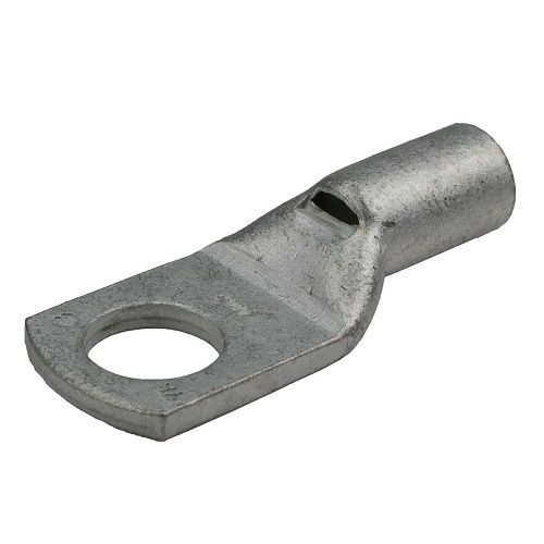 YAV27L1BURNDY® HYLUG™ YAV27L1 YAV-L 1-Hole Heavy Duty Uninsulated Compression Lug With Inspection Hole, 3/0 AWG Stranded Copper Conductor, Die Code: 45, 1/2 in Stud, Electro-Tin Plated Copper