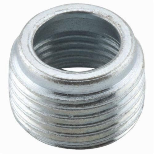 1156RACO® 1143 Threaded Reducing Bushing, 1 x 1/2 in Trade, Steel, Electro-Plated Zinc