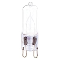 S4647SATCO® S4647 Dimmable Halogen Lamp, 40 W, Bi-Pin G9 Double Loop Halogen Lamp, T4 Shape, 450 Lumens Initial