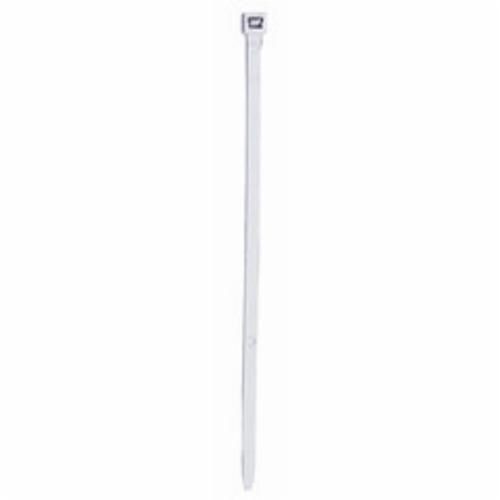IDEAL® B-8-50MT-9-C Multi-Purpose Screw Mount Mounting Tie, 8 in L x 0.189 in W x 0.57 in THK, Nylon