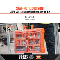 54806MBKlein® 54806MB Full Width Tall Component Box, 5.2 in H x 15.5 in W