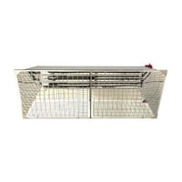 BRM6043QMARK® BRM4541 1-Phase Fixed Overhead Industrial Metal Sheath Element Infrared Radiant Heater, 480 V, 4.5 kW