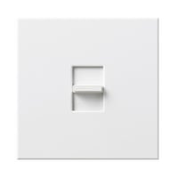 Nova® N-2003P-WH 3-Way Architectural Style Dimmer Switch, 120 VAC, White