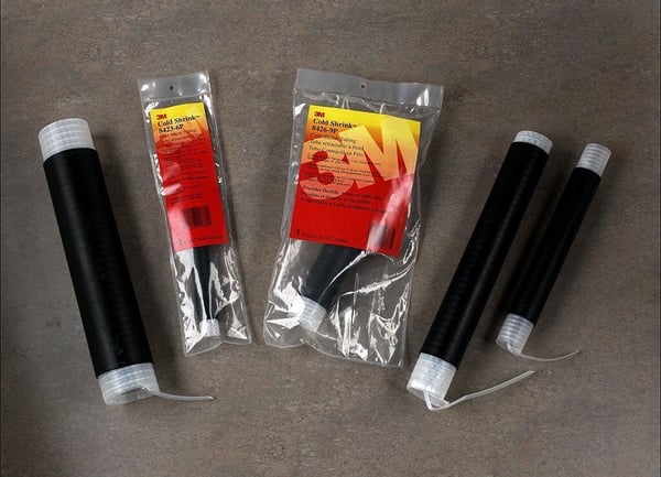 70000059503M™ 8426-9M 8420 Splice Cold Shrink Connector Insulator, 0.4 in Dia Min, 1.18 in Dia Max, 5 in L, 1400 psi Tensile Strength, EPDM
