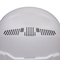 60407RLKlein® 60407RL Adjustable Vented Type 1 Hard Hat, SZ 6.5 Fits Mini Hat, SZ 8 Fits Max Hat, ABS/Polycarbonate, 4-Point Suspension, ANSI Electrical Class Rating: Class C, ANSI Impact Rating: ANSI Z89.1-2014, Ratchet Knob Adjustment