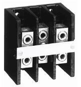 1492-100XAllen-Bradley, 1492 Power Block, Standard Feed-Through/Splicer Block, 3-Pole, Aluminum, 1 Opening Line Side, 1 Opening Load Side, 175 Amps