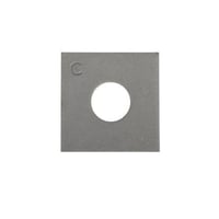 6818CHANCE® 6818 Washer, Square Flat, 13/16 in Dia Hole, 4 sq-in