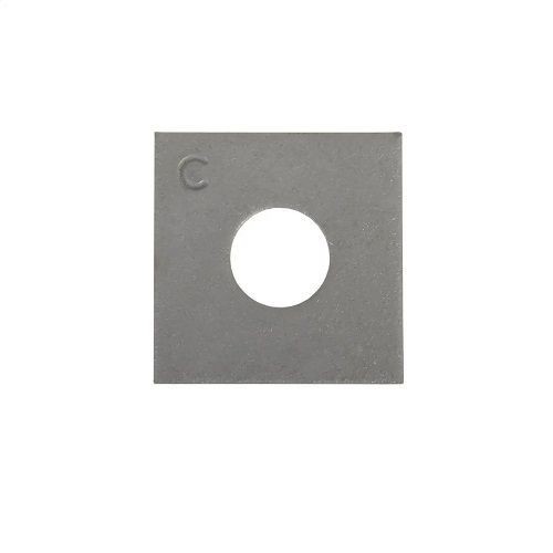 6818CHANCE® 6818 Washer, Square Flat, 13/16 in Dia Hole, 4 sq-in