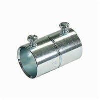 TK124ASteel City® TK129A Set Screw Coupling, 3-1/2 in, For Use With EMT Conduit, Steel, Zinc Plated