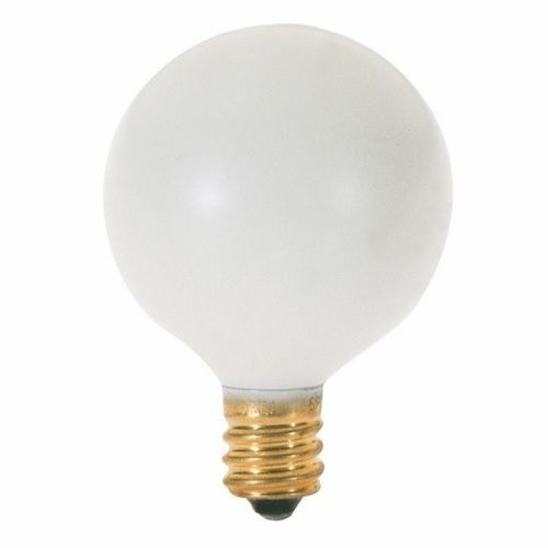 SATCO® S3830 Decorative Dimmable Globe Vintage Incandescent Lamp, 10 W, E12 Candelabra Incandescent Lamp, G12-1/2 Pear Shape, 50 Lumens Initial