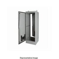 nVent HOFFMAN A904820FSD A30 2-Door Single Access Enclosure, 90.06 in L x 48.06 in W x 20.06 in D, NEMA 12/IP55 NEMA Rating, Steel