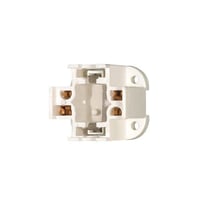 90-1551SATCO® 90-1551 4-Pin Bottom Down Socket With Double Bushing Strap, 75 W Lamp, 600 VAC, 4-Pin G24q-3/GX24q-3 CFL Lamp