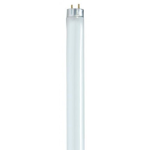 SATCO® HyGrade™ S8404 Linear Fluorescent Lamp, 17 W, G13 Medium Bi-Pin Fluorescent Lamp, 1450 Lumens Initial/1350 Lumens Mean, 85 CRI, 3000 K, 23.78 in L