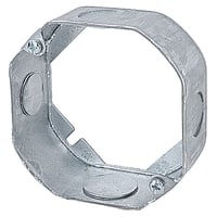 Data-Spec SheetSteel City® 55151-1/2-3/4 1-Outlet Drawn Style Extension Ring, 4 in L x 4 in W x 1-1/2 in D, Steel