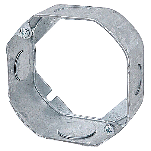 Data-Spec SheetSteel City® 55151-1/2-3/4 1-Outlet Drawn Style Extension Ring, 4 in L x 4 in W x 1-1/2 in D, Steel