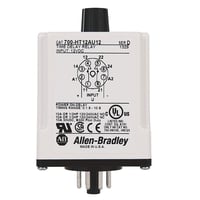 700-HT12BU120Allen-Bradley, 700-HT General Purpose Tube Base Timing Relay, On Delay Timer, 1.0 to 100 Seconds, DPDT, 120V AC/DC