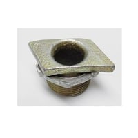 Kindorf® G-972-1/2 900 Channel Nipple, 1/2 in Dia, 7/8 in L, For Use With Surface Raceway and Lighting System, Malleable Iron