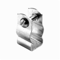 2140Bridgeport® 2140-BN Conduit Hanger With Carriage Bolt and Nut, #4, For Use With 1-1/2 in Rigid and EMT Conduit, Steel, Electro-Plated Zinc