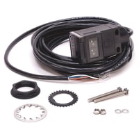 Allen-Bradley 42GRU-92L0-QD Sensor, Photoelectric, Series 9000, Class 2 Laser, Polarized Retroreflective, 40-40 m Sensing Range, Light Operate - Dark OperateSelectable Output, NPN - PNP Output, 4 Pin Micro M12 Quick Disconnect Connector