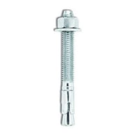 7404Powers Fasteners 7404 Power Stud Anchor, 1/4 in Dia, 3 1/4 in Thread L