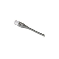 Leviton® eXtreme® 62460-10S UTP Molded Boot Standard Patch Cord, CAT 6, 24 AWG Stranded Copper Conductor, 8P Modular Plug Connector, 10 ft L Cord, Gray