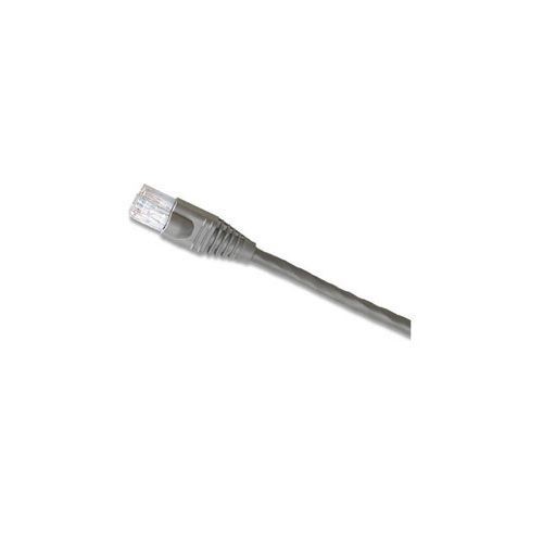 Leviton® eXtreme® 62460-10S UTP Molded Boot Standard Patch Cord, CAT 6, 24 AWG Stranded Copper Conductor, 8P Modular Plug Connector, 10 ft L Cord, Gray