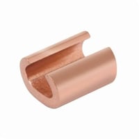 YC8C8BURNDY® CRIMPIT™ YC28C26 YC-C Compression C-Tap Connector, C Shape, 4/0 to 3/0 AWG Main/Run, 2/0 to 1/0 AWG Tap, Copper