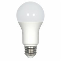 SATCO® S29834 Type A LED Lamp, 6 W, 40 W Incandescent Equivalent, E26 Medium A19 T8 LED Lamp, 480 Lumens