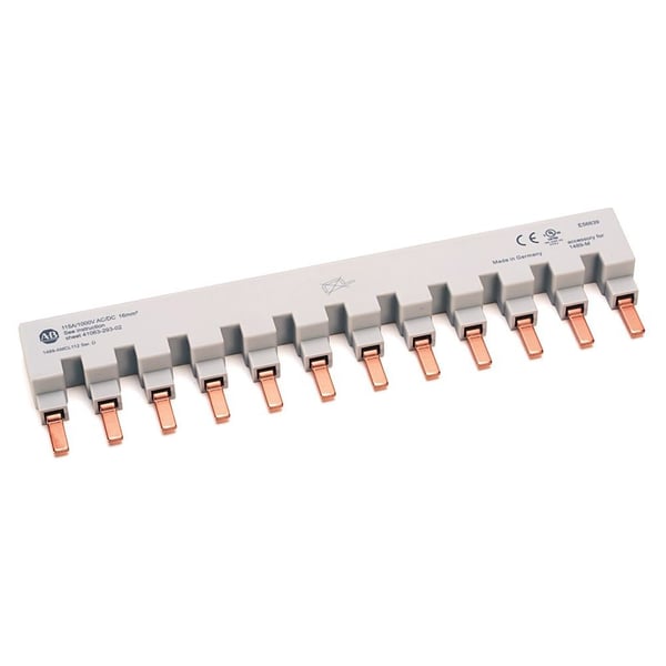 1489-AMCL112Allen-Bradley 1489-AMCL112 1489-M Miniature Circuit Breaker Accessories, 12 Pins, 12 Circuit Breakers - 1 Phase Bus Bars