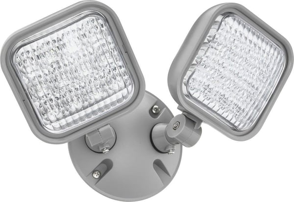 ERE GY T WP M12Lithonia Lighting® Contractor Select™ ERE GY T WP M12 Adjustable Weatherproof Remote Light Head, LED Lamp, 120/277 VAC, 2 Heads