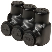ILSCO® NIMBUS® PBTS-2-350 Type PBTS 1-Sided Entry 2-Port Dual Rated Insulated Multi-Tap Connector, Aluminum/Copper Conductor, Aluminum