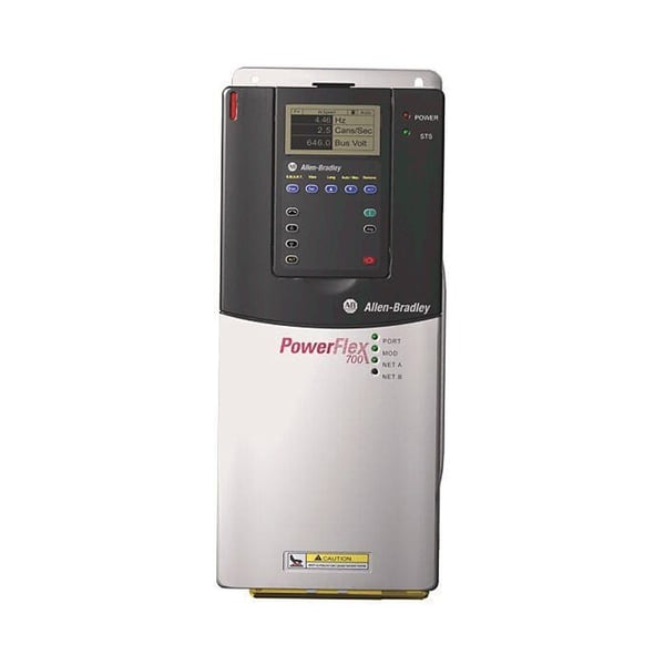 20BD040A3AYNAND0Allen-Bradley 20BD040A3AYNAND0 PowerFlex700 AC Drive, 480 VAC, 3 PH, 40 A, 30 HP Normal Duty, 25 HP Heavy Duty, IP20 / Type 1, with Conformal Coating, LCD Display, Full Numeric Keypad, Brake IGBT Installed