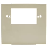 HBL4747C1IVWiring Device-Kellems HBL4747C1IV 2-Gang 1-Blank Standard Device Cover Plate With (1) Opening, For Use With HBL4750 Series Metal Raceway, Rolled Steel, Ivory