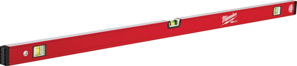 MLCM48Milwaukee® REDSTICK™ MLCM48 Compact Box Level, 48 in L, 3 Vials, Aluminum, (1) Level/(2) Plumb Vial Position, 0.0005 in/in Accuracy