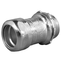 Data-Spec SheetAppleton® ETP™ 7150S 7000S Non-Insulated Throat Straight Compression Connector, 1-1/2 in Trade, For Use With EMT Conduit, Steel, Zinc Electroplated