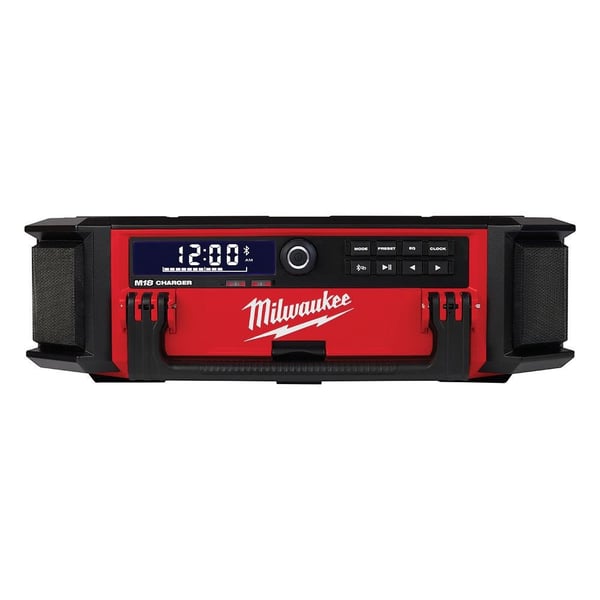 2950-20Milwaukee® M18™ PACKOUT™ 2950-20 Weather Resistant Cordless Radio, 18 V, Lithium-Ion Battery