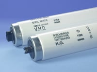 Sylvania F48T12/CW/HO/25146 High Output Fluorescent Lamp, 60 W, Recessed Double Contact Fluorescent Lamp, 4050 Lumens, 60 CRI, 4200 K, 48 in L