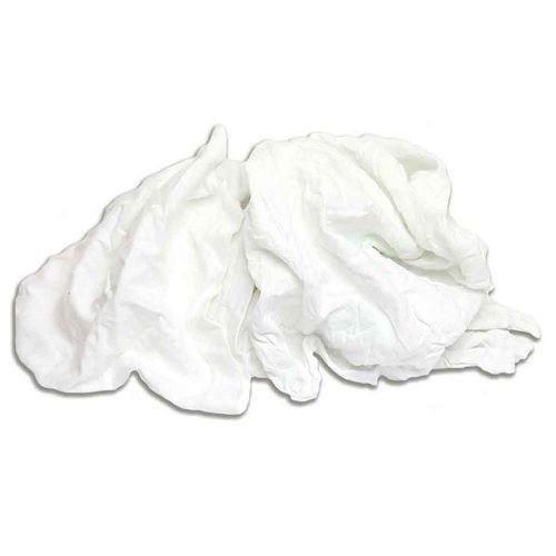 Star Wipers RWKMC-10 Cloth Rags, White, 10 lb