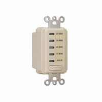 EI210Intermatic® EI210 EI200 Auto Shut-Off In-Wall Electronic Countdown Timer, 10/20/30/60 min Setting, 120 VAC, 1/2 hp, 1NO/SPST Contact, 1 Poles