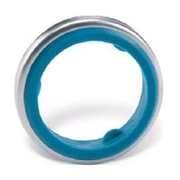 T&B® 5262 Sealing Gasket With Retainer, Santoprene™ Sealing, 1/2 in, For Use With Liquid Tight Flexible Metal Conduits, 316 Stainless Steel